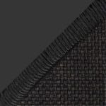 Aluminium Charcoal / Carbon Rope / Vita Fabric swatch