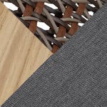 Teak / Brindle Wicker / Cast Charcoal swatch